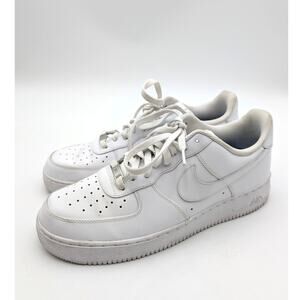 Nike Air Force 1 '07 Casual Shoes CW2288-111 Men's White Size US12 EU46